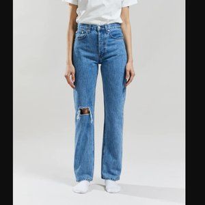 FREE SHIP🚛Still Here WORN-IN CHILDHOOD Jeans in CLASSIC BLUE